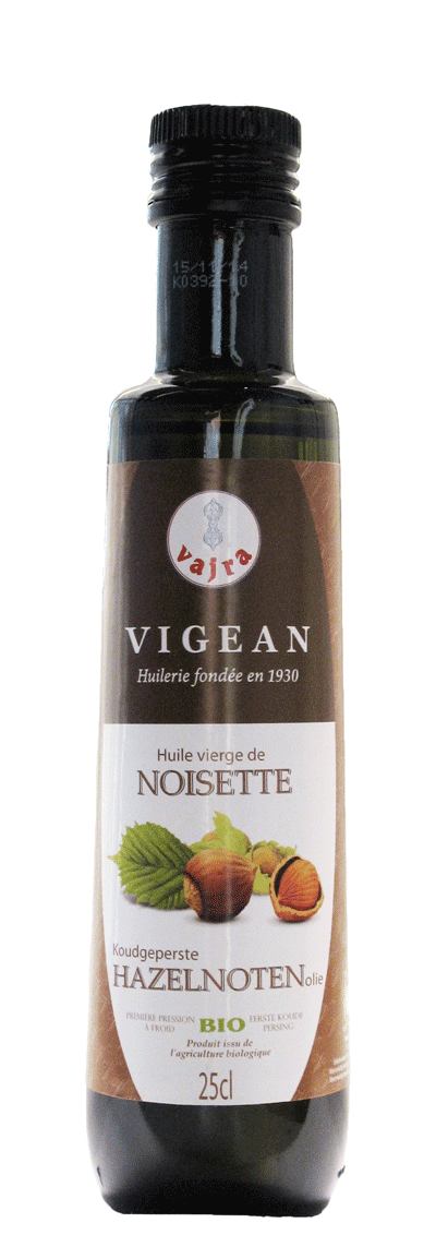 HUILE VIERGE DE NOISETTE - VIGEAN