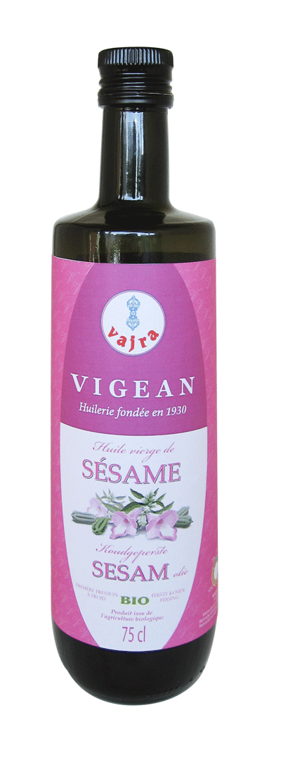 HUILE VIERGE DE SÉSAME - VIGEAN