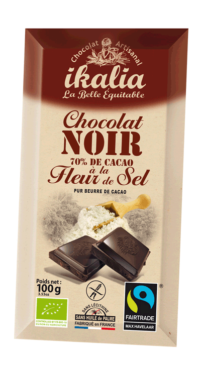 CHOCOLAT NOIR 70% FLEUR DE SEL